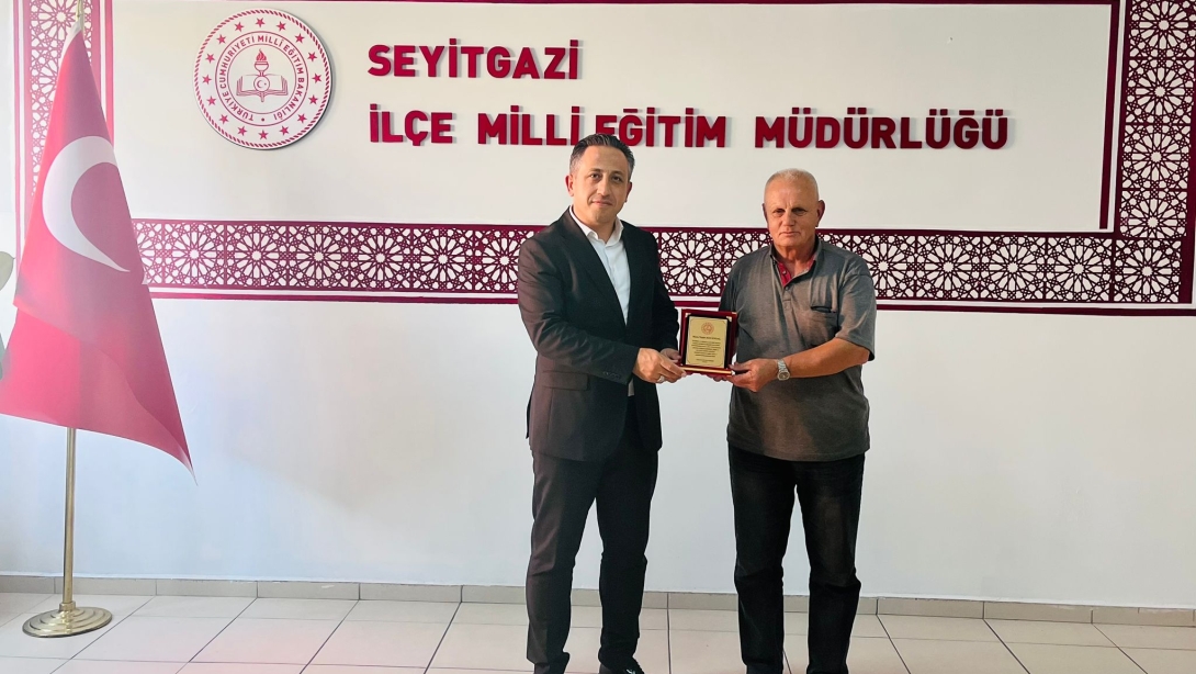 Seyitgazi İlçe Milli Eğitim Müdürlüğü Personeline Veda